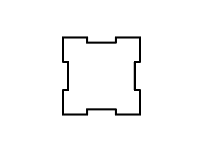Columna de tabiquería
